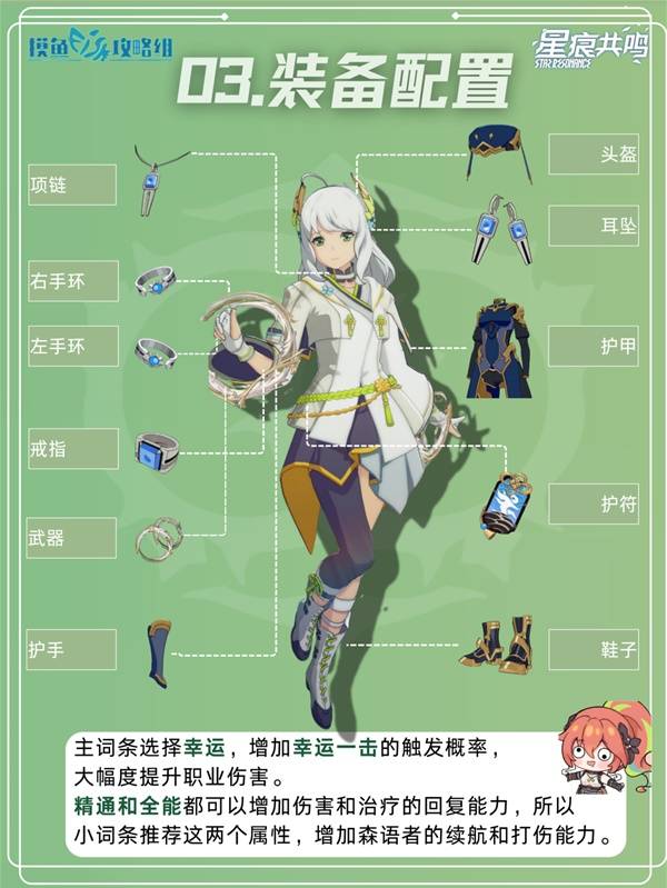 星痕共鸣森语者惩击流培养攻略