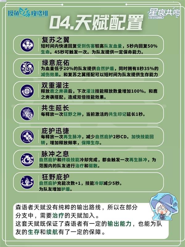 星痕共鸣森语者惩击流培养攻略