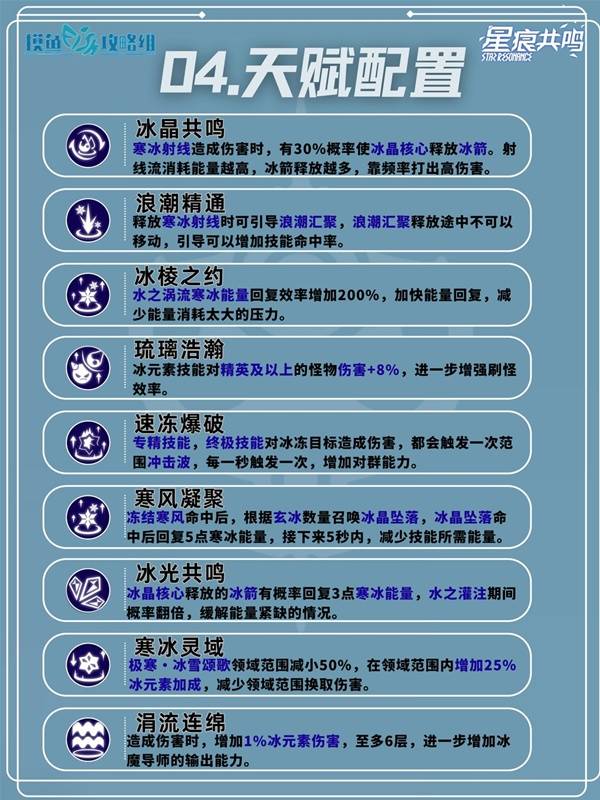 星痕共鸣冰魔导师射线流培养攻略