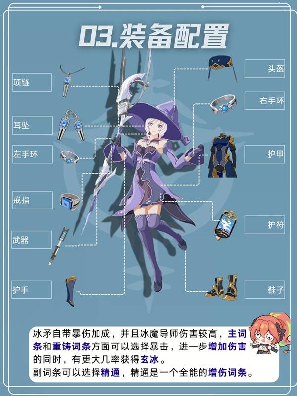 星痕共鸣冰魔导师冰矛流培养攻略