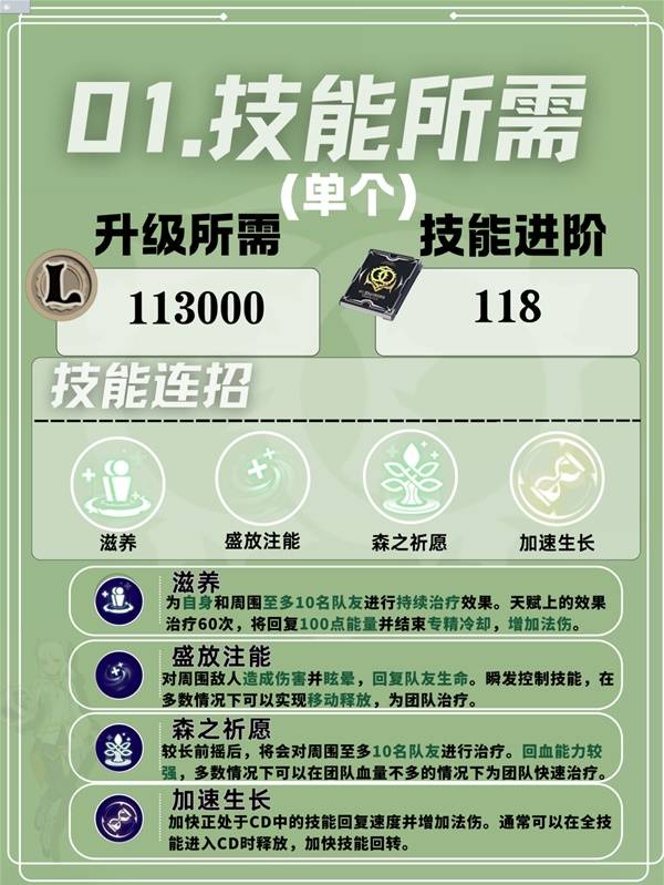 星痕共鸣森语者愈合流培养攻略