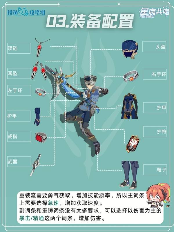 星痕共鸣青岚骑士重装流培养攻略
