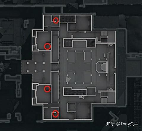 三角洲行动长弓溪谷露天房卡刷新点位