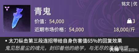 永劫无间摸金模式青鬼铭文效果一览