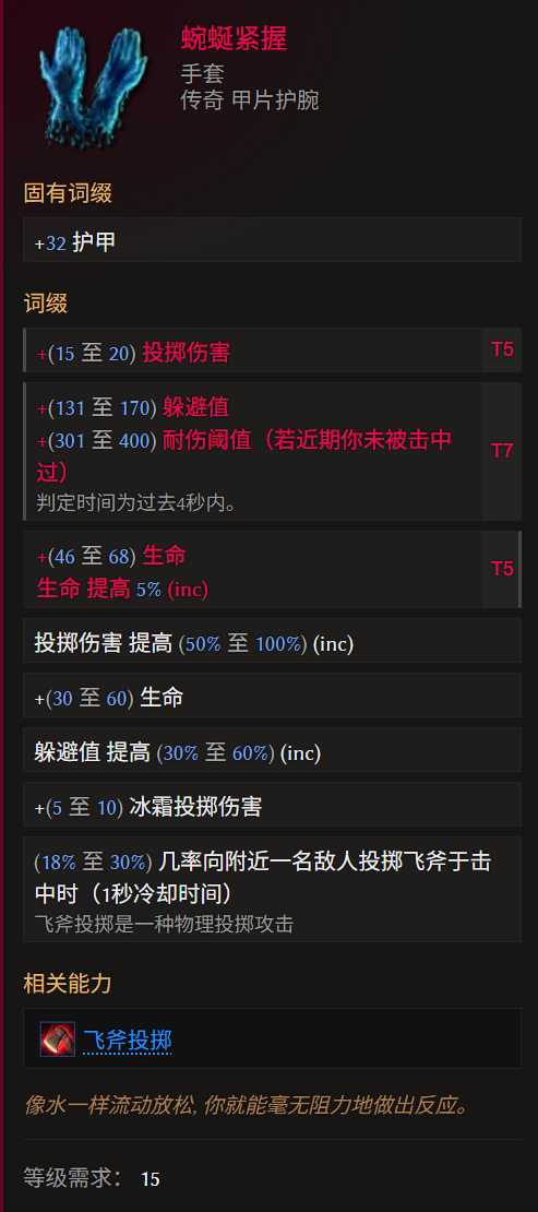 最后纪元S3游侠转职驯鹰火酸液瓶流怎么玩