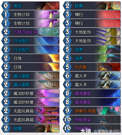 炉石传说9月﻿巴风德卡组代码推荐2025