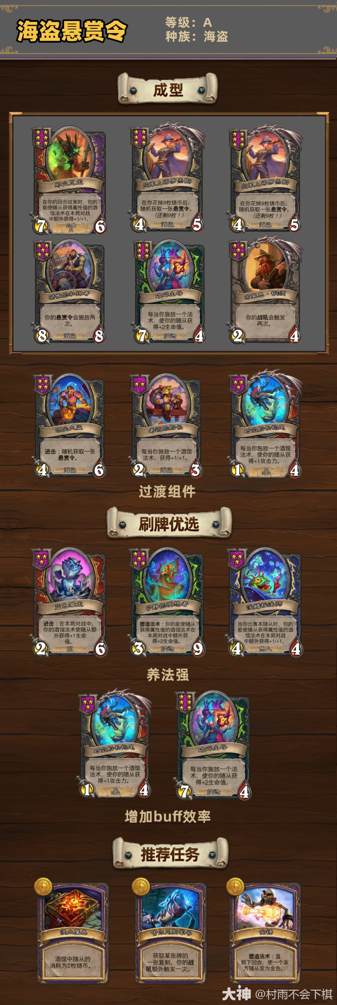 炉石传说33.4酒馆战棋海盗悬赏令玩法攻略