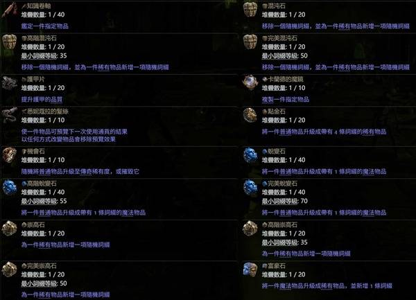 流放之路2公式化装备制作攻略