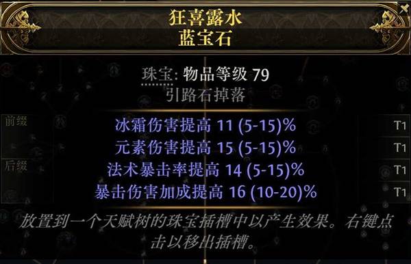 流放之路2血电法BD推荐