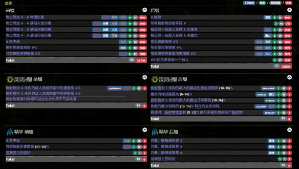 流放之路2箭袋词条价值大全