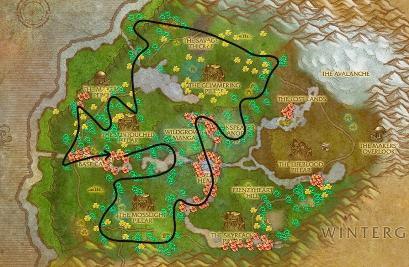 魔兽世界熊猫人之谜草药学1-600级升级攻略