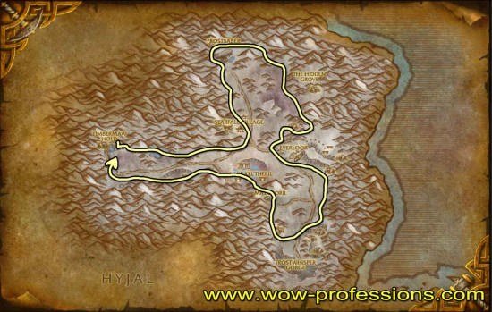 魔兽世界熊猫人之谜采矿1-600级升级攻略