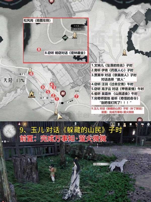 燕云十六声扶摇峰见闻全收集