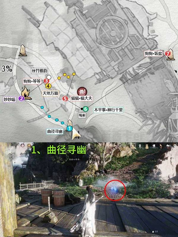 燕云十六声扶摇峰游历全收集攻略