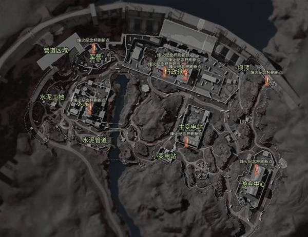 三角洲行动巴克什烽火纪念杯刷新点在哪