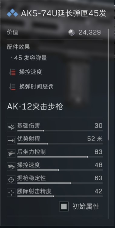 三角洲行动s7赛季AK12改枪方案