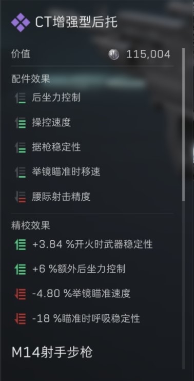 三角洲行动s7赛季m14改枪方案