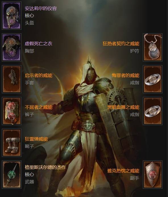 暗黑4S11圣骑士攻速狂热BD推荐