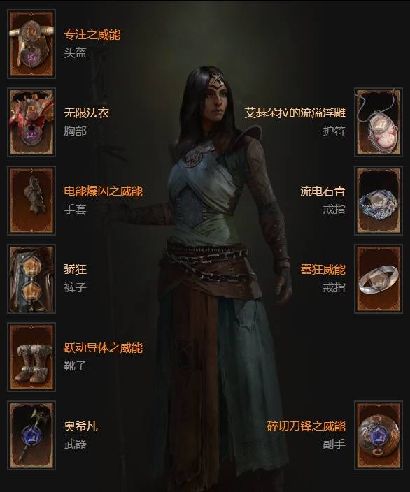 暗黑4S11电花法师BD推荐