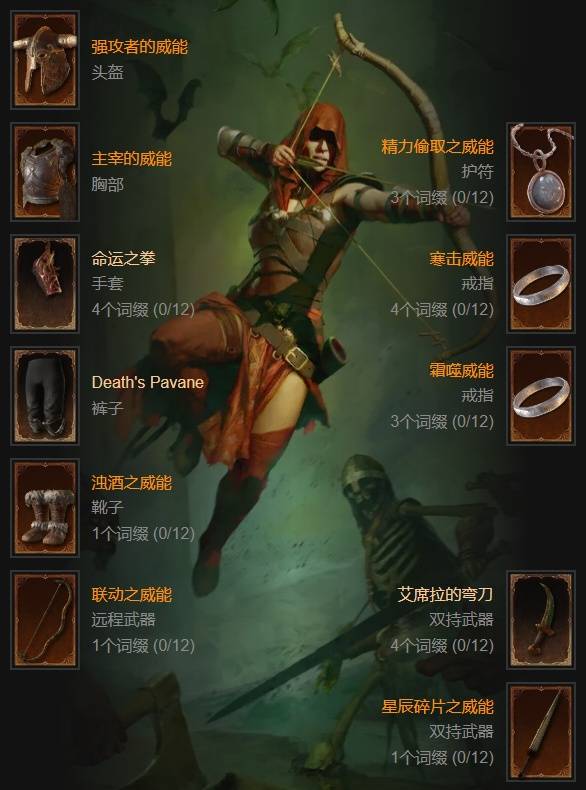 暗黑4S11刃舞游侠开荒BD推荐