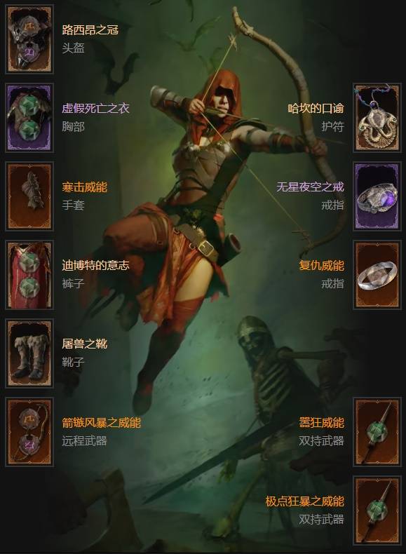 暗黑4S11箭雨游侠BD推荐