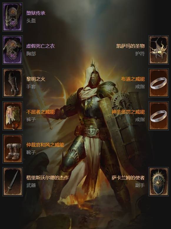 暗黑4S11三光环圣骑士速刷BD推荐