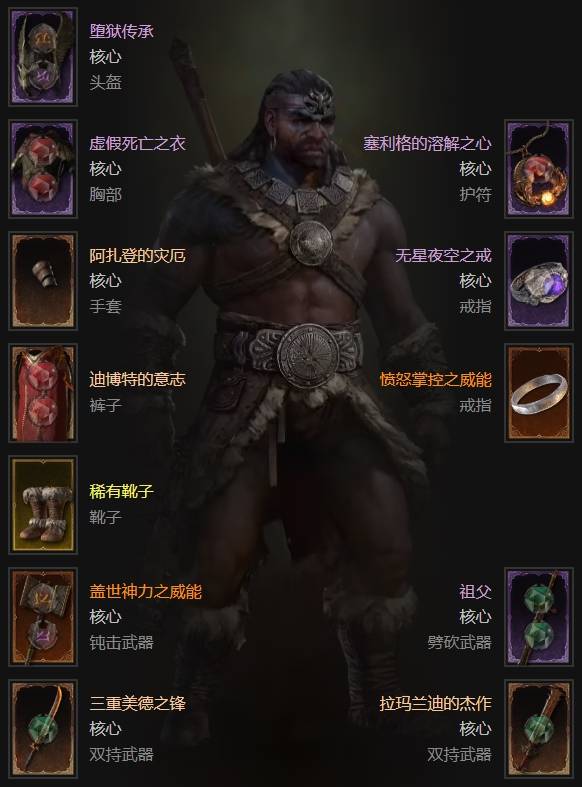 暗黑4S11无限怒气野蛮人BD推荐