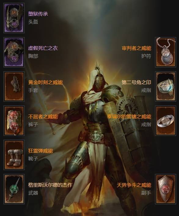 暗黑4S11自走审判骑BD推荐