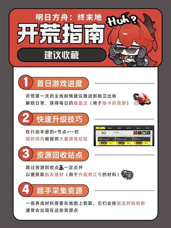 明日方舟终末地开服第一天干什么