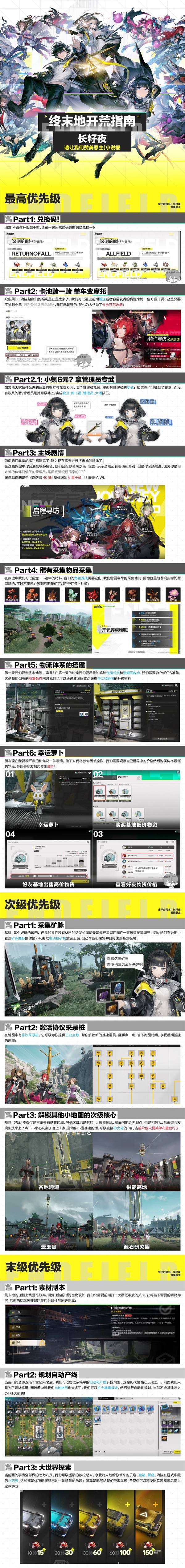 明日方舟终末地新手开荒攻略