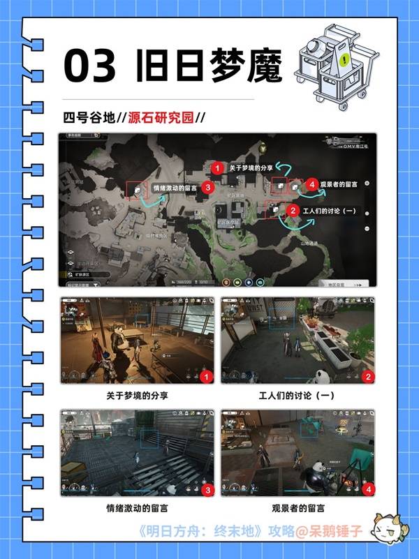 明日方舟终末地情报档案收集攻略