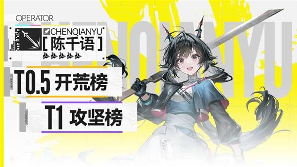 明日方舟终末地近卫干员推荐