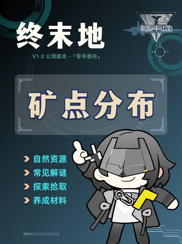 明日方舟终末地矿点分布一览