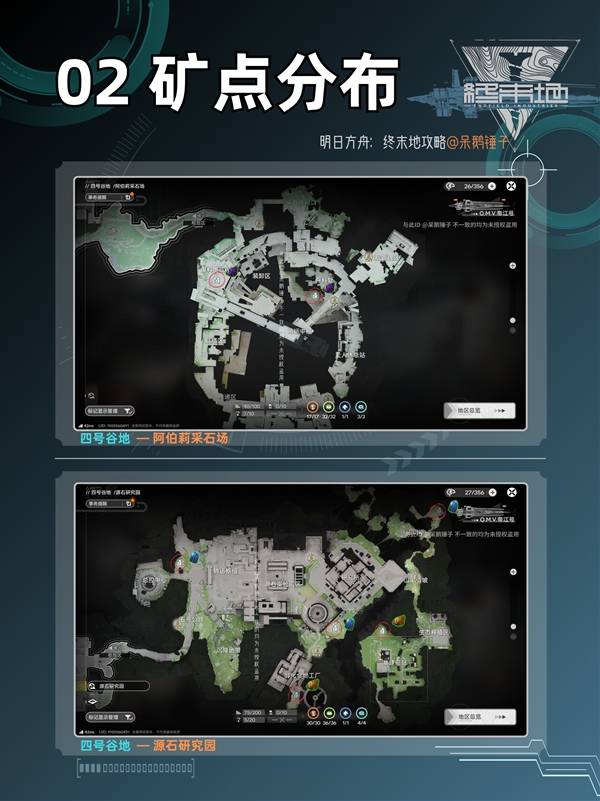 明日方舟终末地矿点分布一览