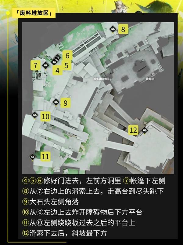 明日方舟终末地阿伯莉采石场宝箱点位一览