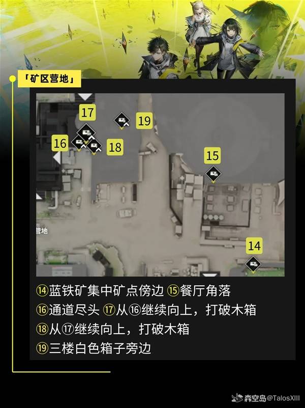 明日方舟终末地矿脉源区右下宝箱在哪