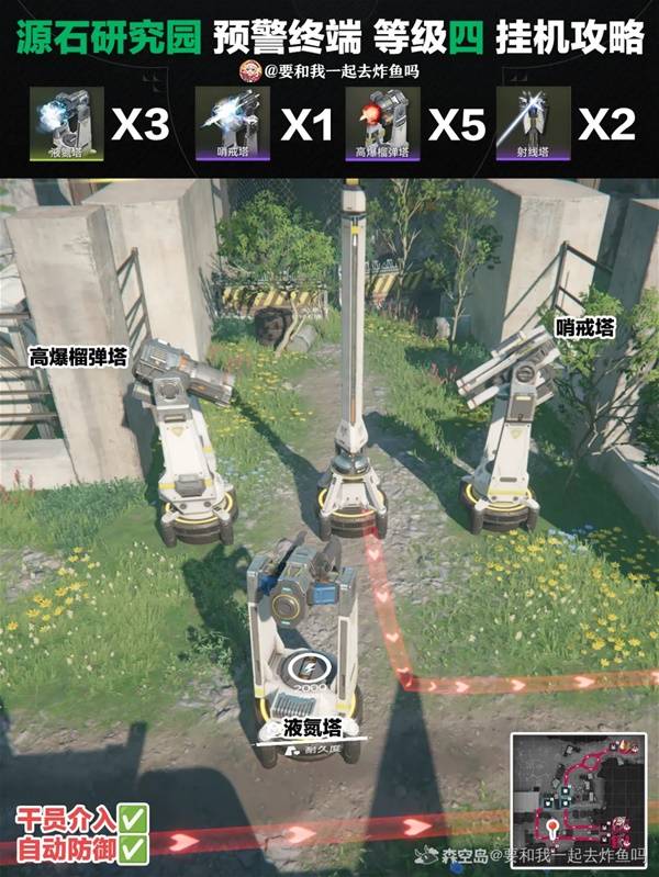 明日方舟终末地源石研究园预警终端等级四挂机攻略