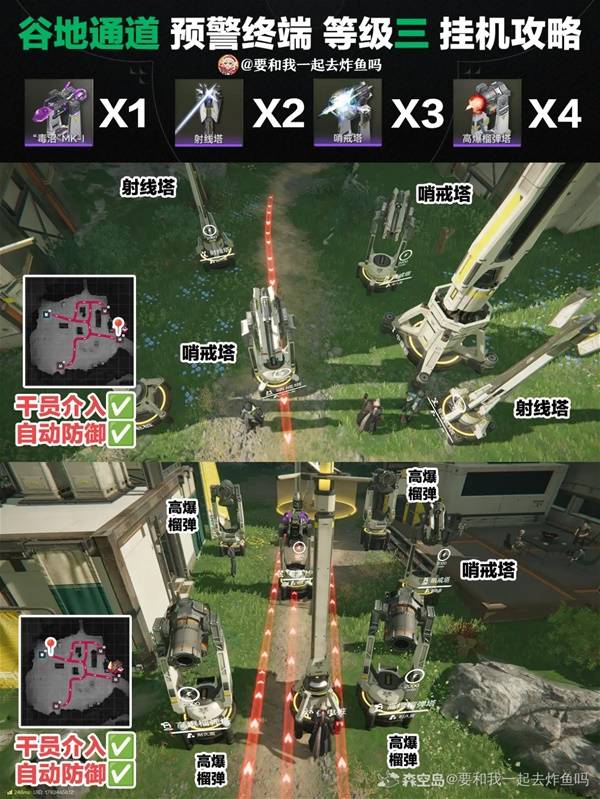明日方舟终末地谷底通道预警终端等级三挂机攻略