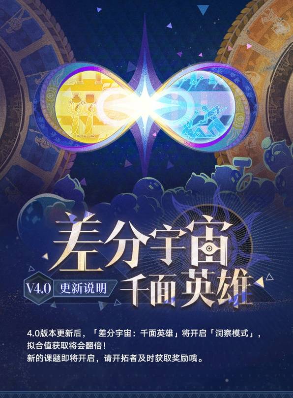 崩坏星穹铁道4.0差分宇宙更新一览